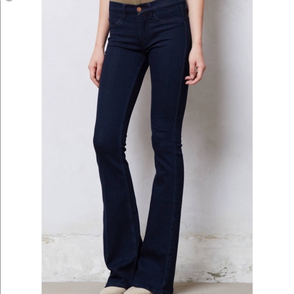 MiH Women's Skinny Marrakesh Mid-Rise Kick-Flare Jean - Picture 1 of 11